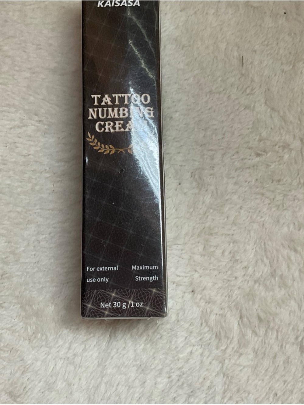 Black Tattoo Numbing Cream - Maximum Strength